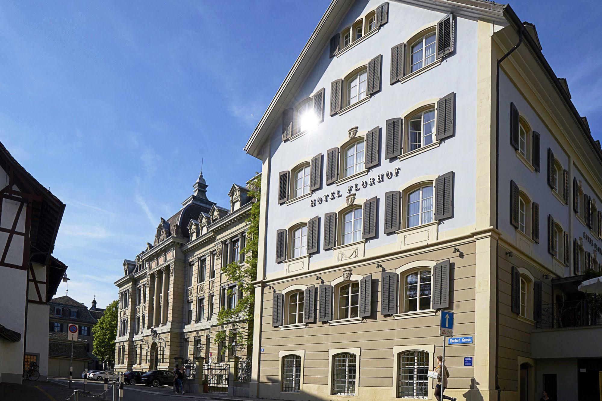 Hotel Florhof Zurique Exterior foto